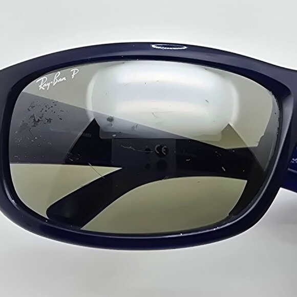 Ray-Ban RB4283-CH 629/5J Blue Frame Polarized Grey Chromance Lens Sunglasses - Picture 16 of 16